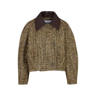 Margaux Lonnberg Niels Tweed Jacket - - Jackets - Donna - Marrone - S
