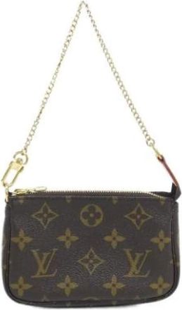 Louis Vuitton Pre-owned Handbags, female, Brown, Size: ONE SIZE Pre-owned Canvas louis-vuitton-bags