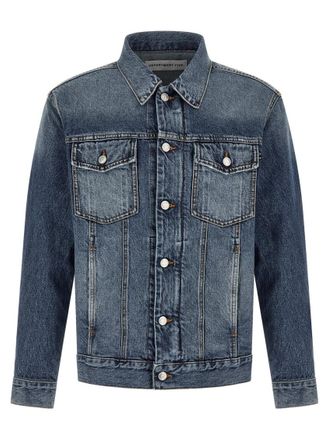 Department Five Blue Shirt Collar Jacket