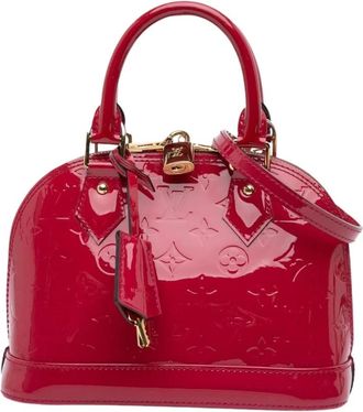 Louis Vuitton Pre-owned Handbags, female, Pink, Size: ONE SIZE Pre-owned Top Handle Satchel