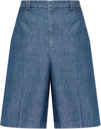 Jil Sander Denim Bermuda Shorts - Heren - Denim shorts - Blauw - XL - Denim - Korte Broeken