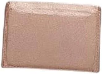 Miu Miu Pre-owned Wallets, female, Pink, Size: ONE SIZE Pre-owned Leather Wallet