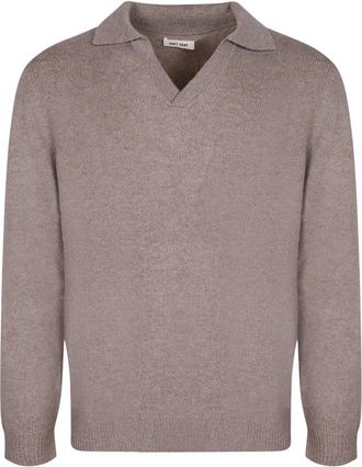 Soft Goat V-neck Truien - Heren - V-hals truien - Beige - XL - Truien & Vesten