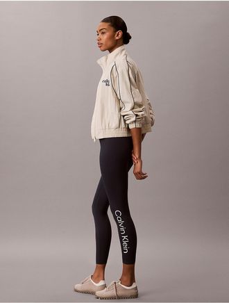 Calvin Klein Calvin Klein Womens Icon Sport Logo 7/8 Leggings - Blue - XL