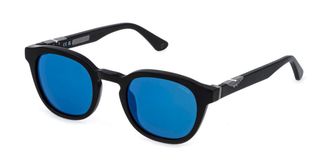 Police SPLL82 ORIGINS 60 703B Mens Sunglasses Black Size 50