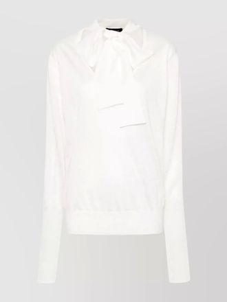 Fabiana Filippi silk linen knitted top