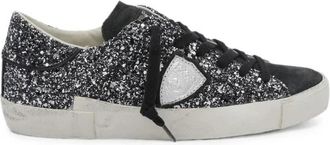 Philippe Model Sneakers - Dames - Sneakers - Zwart - 36 EU - Pailletten - Schoenen