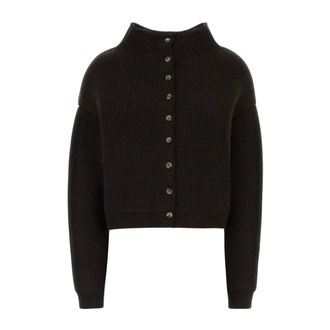 Khaite Dames, Truien, Bruin, Maat: S Kasjmier