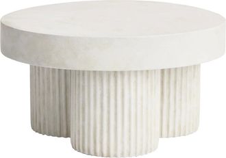 NORR11 NORR11 - Gear Table, H 37 x Ø 70 cm, kreide