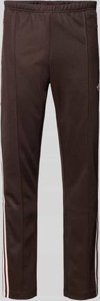 adidas Originals Sweatpants mit elastischem Bund in Dunkelbraun, Gr&ouml;&szlig;e XXL