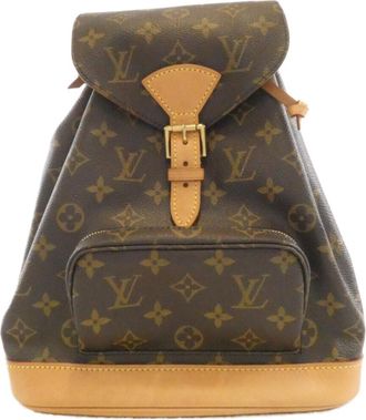 Louis Vuitton Marron Monogram Monogram Backpack (Pre-Owned)