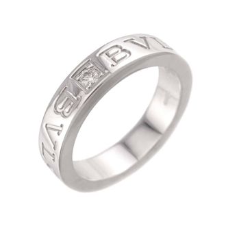 Bulgari White Gold (18K) Band Ring (Pre-Owned)