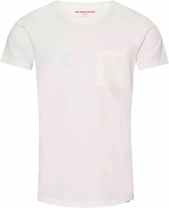 Orlebar Brown Mens Short Sleeve Classic Tee In Sea Mist