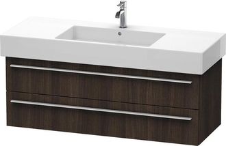 Duravit Duravit X-large M&oacute;dulo Mural 6354, 2 Cajones, 1200mm, Para Vero, Color (frente/cuerpo): Casta&ntilde;o Oscuro - Xl635405353