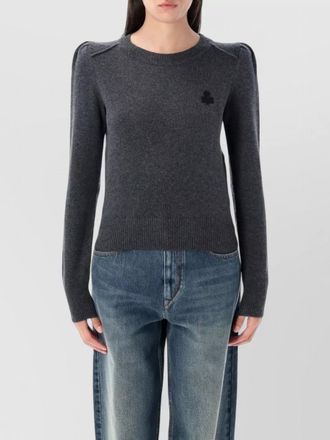 Isabel Marant abelle cotton wool knit crew sweater