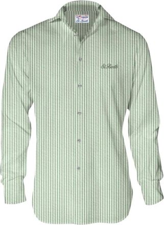 Saint Barth Pamplona Leggera Shirt - Heren - Casual Overhemden - Veelkleurig - XL - Linnen - Overhemden
