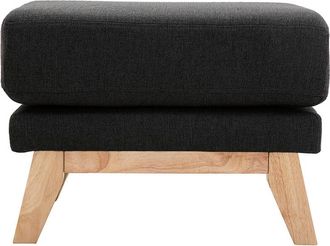 Miliboo Poggiapiedi scandinavo Grigio scuro oslo