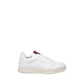 Gucci Schoenen, Dames, Wit, 37 EU, Leer, Grote Witte Sneaker
