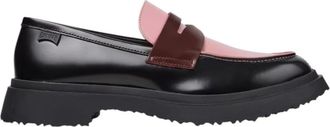 Camper Schoenen, Heren, Zwart, 42 EU, Leer, Twins Loafer
