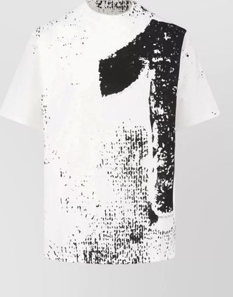Maison Margiela cotton oversized printed t-shirt