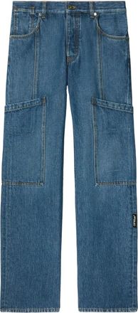 Off-white Cargo dritti - Blu