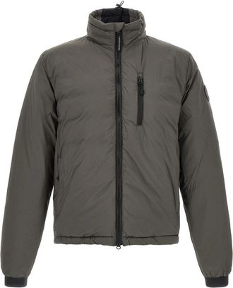 Canada Goose Lodge Jacket - Heren - Gewatteerde jassen - Groen - S - Leer - Jassen