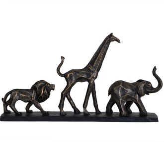 Libra Interiors Bronze Safari Sculpture