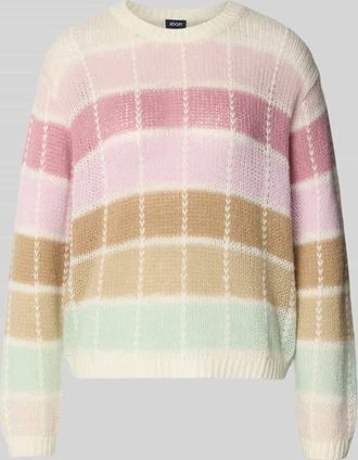 Joop Relaxed Fit Pullover mit Alpaka-Anteil in Hellrosa, Gr&ouml;&szlig;e 34