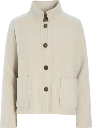 Henriette Steffensen Womens Long Sleeves Collar Neckline Jacket In Kit