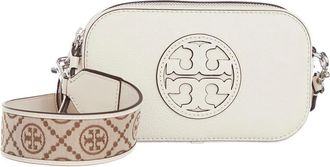 Tory Burch Tory Burch Crossbody Bags - Miller Mini Crossbody Bag - creme - Crossbody Bags for ladies