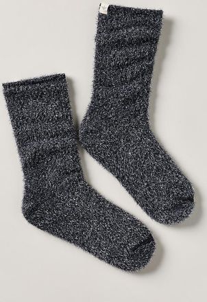 Bombas Sparkle Fuzzy Calf Socks