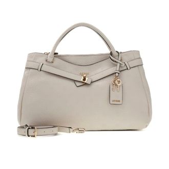 Guess Tassen, Dames, Beige, ONE Size, Ella Logo Large Girlfriend Satchel