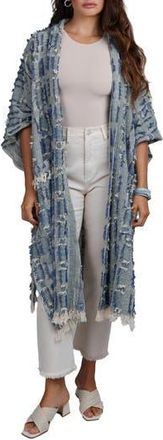 Saachi Frayed Denim Duster at Nordstrom Rack