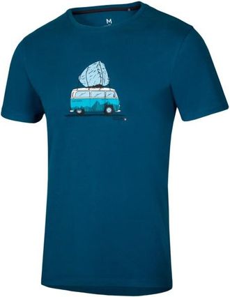Oc&uacute;n Classic T Bus-Stone T-Shirt f&uuml;r Herren | blau