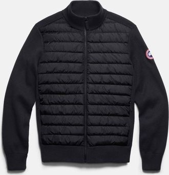 Canada Goose HYBRIDGE KNIT JACKET Size: L, colour: BROWN