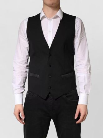 Dolce & Gabbana wool silk waistcoat