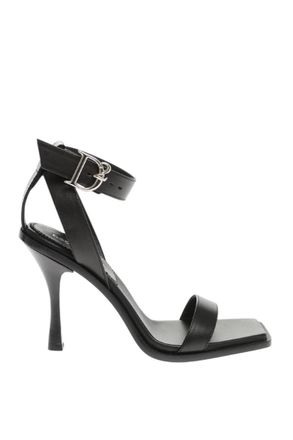 Dsquared2 Black Ankle Strap Heels