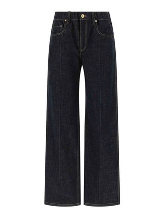 Brunello Cucinelli Blue The Contemporary Pull-On Jeans
