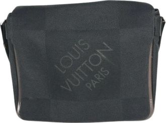 Louis Vuitton Vintage, unisex, Zwart, ONE Size, Pre-owned Messenger Bag