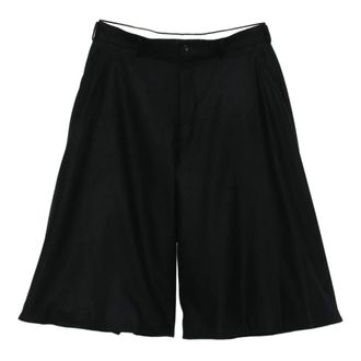 Comme Des Gar&ccedil;ons Casual Shorts, male, Black, XL, Pleated Shorts
