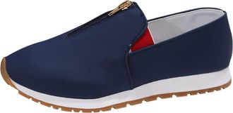 Generic New Womens Trainers Shoes for Women Wide Fit Women Casual Shoes Sport Shoes Upper Running Shoes Walking Shoes for Ladies Womens Slip on Trainers Black