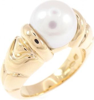 Bulgari Yellow Gold (18K) Band Ring (Pre-Owned)