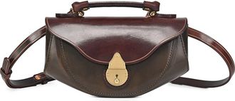 OLD TREND Azalea Genuine Leather Vintage Everyday Crossbody in Taupe at Nordstrom