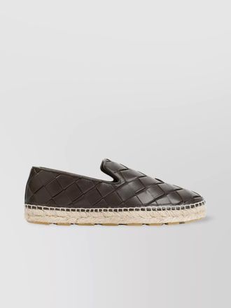 Bottega Veneta leather espadrilles