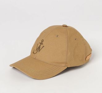 J.W.Anderson Cappello da baseball in gabardine di cotone con logo ricamato
