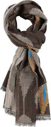 Altea Sjaal - Heren - Wintersjaals - Bruin - ONE Size - Wol - Accessoires