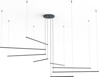 Lumicom Radius Lampara De Techo 8x Monocolor Mate