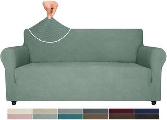 OEM Housse Canap&eacute; 2 Places - Universelle - Extensible - Vert - Protection Chien