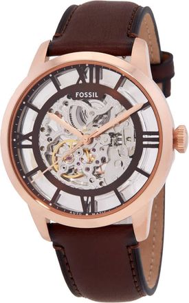 Fossil Townsman Automatic Skeleton Dial Mens Watch ME3259