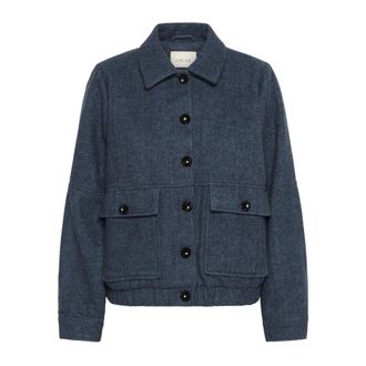 Cream Jassen, Dames, Blauw, M, CRSadie Bomber